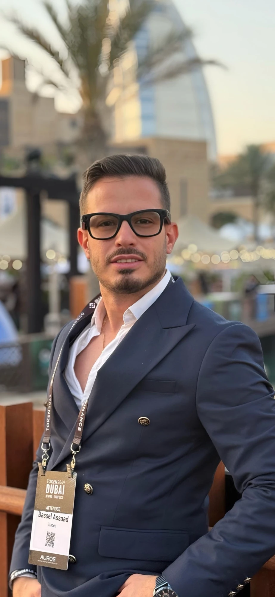 Bassel Assaad at Token2049 Dubai, April to May 2025